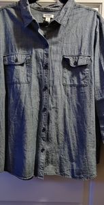 Old Navy Denim Button Up